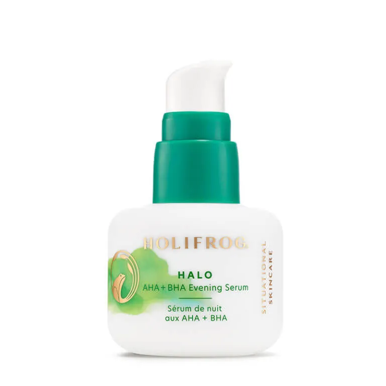 HoliFrog Нічна сироватка з кислотами Halo AHA+BHA Evening Serum