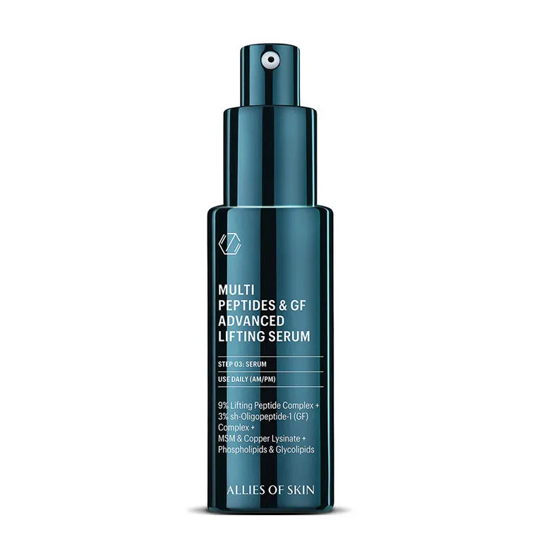 Купити Allies of Skin Мультипептидна сироватка з ефектом ліфтингу Multi Peptides & GF Advanced Lifting Serum