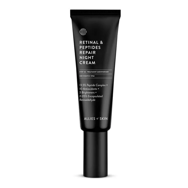 Allies of Skin Нічний антивіковий крем з ретинолом Retinal & Peptides Repair Night Cream