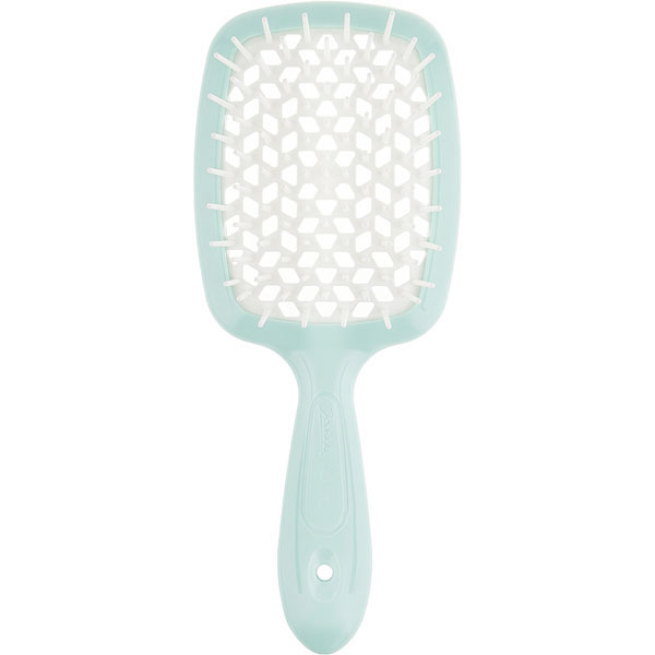 Janeke Superbrush Small Tiffany & White 94SP234TSE Щітка для волосся «тіффані з білим»