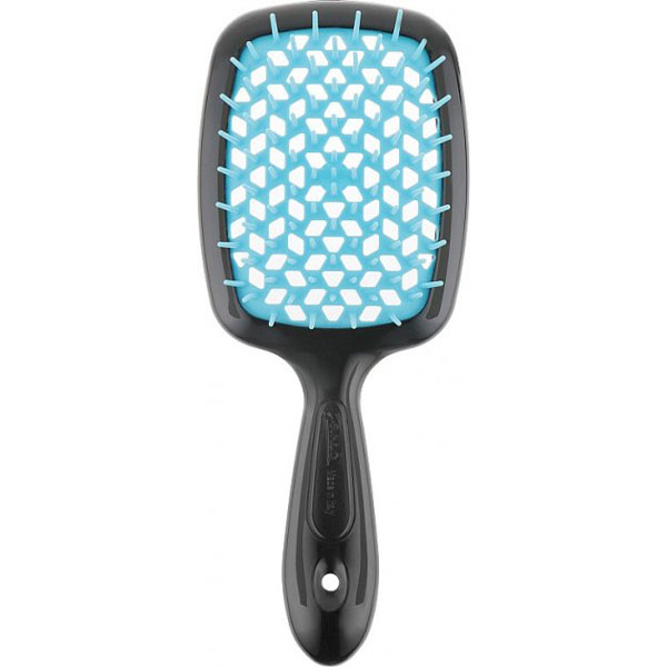 Janeke Superbrush The Original Black & Blue 71SP226TSE Щітка для волосся «чорна з синім»
