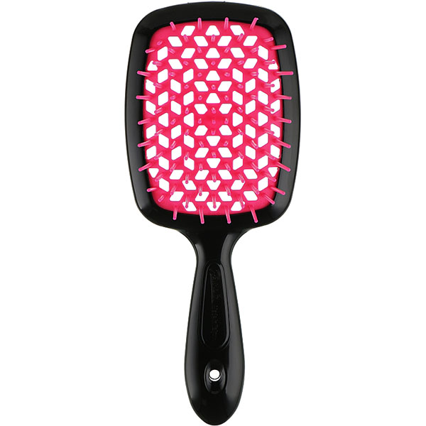 Janeke Superbrush The Original Black & Raspberry Щітка для волосся «чорна з малиновим»