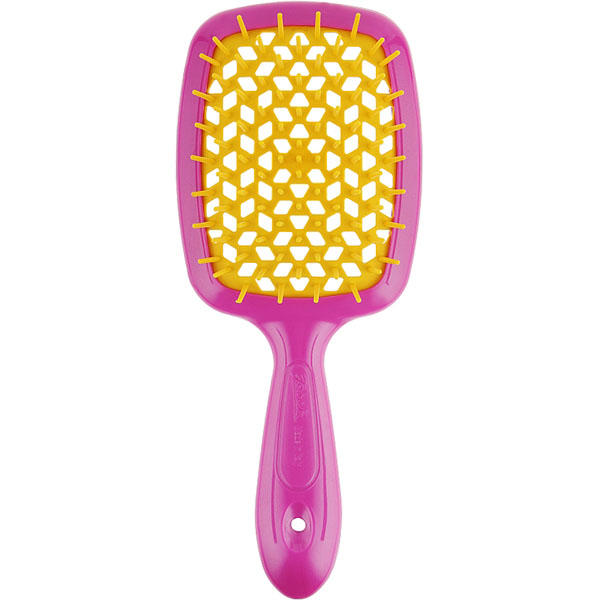 Janeke Superbrush The Original Pink & Yellow 86SP226FY Щітка для волосся «рожева з жовтим»