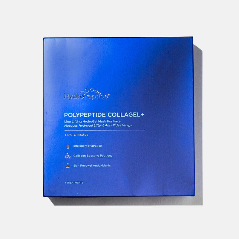 HydroPeptide Polypeptide Collagel Mask for Face 4 Pack Гідрогелева маска проти зморшок для обличчя