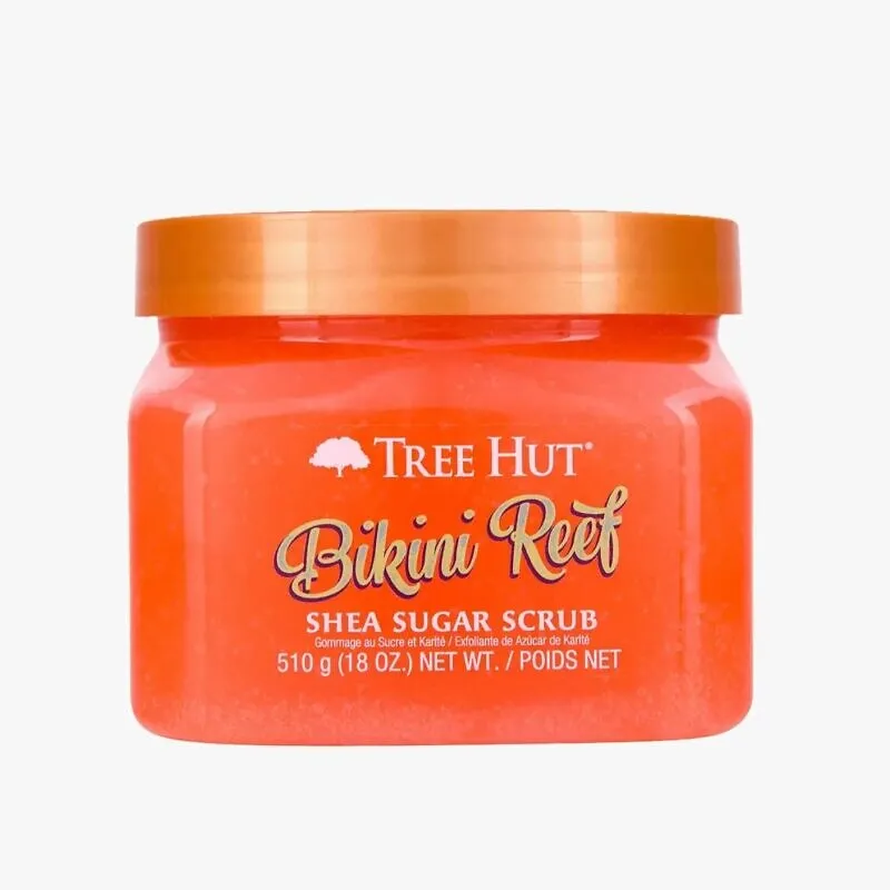 Tree Hut Bikini Reef Shea Sugar Scrub Цукровий скраб для тіла з ароматом апельсинового цвіту і кокосу