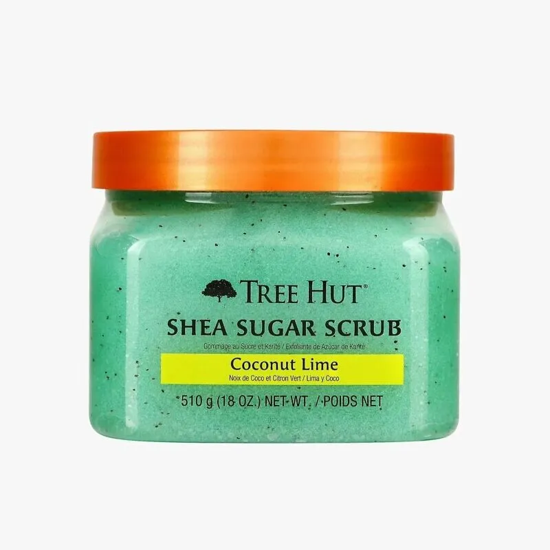 Tree Hut Coconut Lime Shea Sugar Scrub Цукровий скраб для тіла з кокосом і лаймом