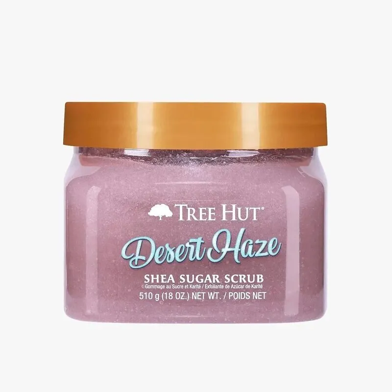 Tree Hut Desert Haze Shea Sugar Scrub Цукровий скраб для тіла з малиною і жасмином