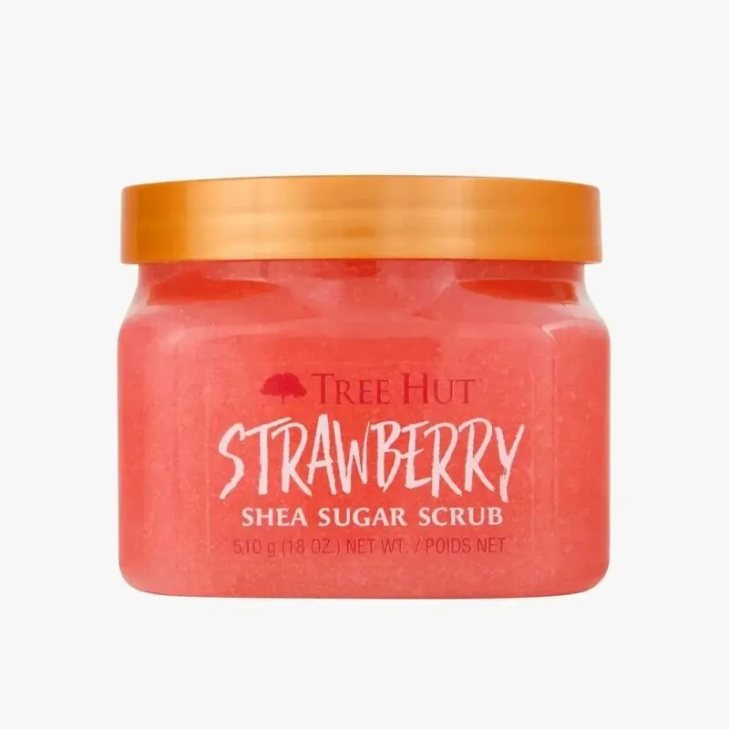 Tree Hut Strawberry Shea Sugar Scrub Цукровий скраб для тіла з полуницею і олією ши