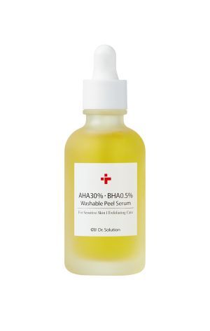 Купити Пілінг-сироватка з AHA 30% та BHA 0,5% кислотами CU SKIN Dr. Solution AHA 30% BHA 0.5% Washable Peel Serum 50 мл