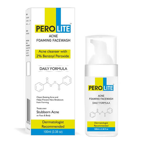 Regsns Очищувальний гель для проблемної шкіри з бензоїл пероксидом 2% Perolite Acne Cleanser