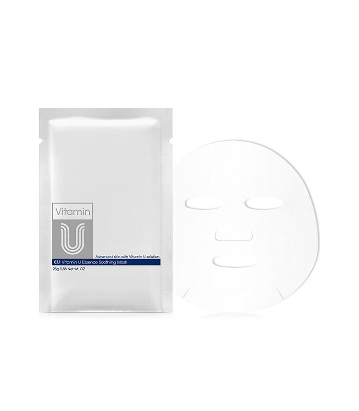 Купити Тканинна відновлююча маска CUskin Vitamin U Essence Soothing Mask 25 г