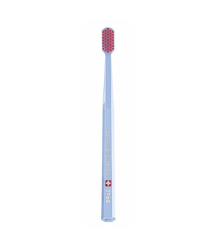 Купити Зубна щітка Curaprox CS 3960 SUPER SOFT Блакитний/Червоний