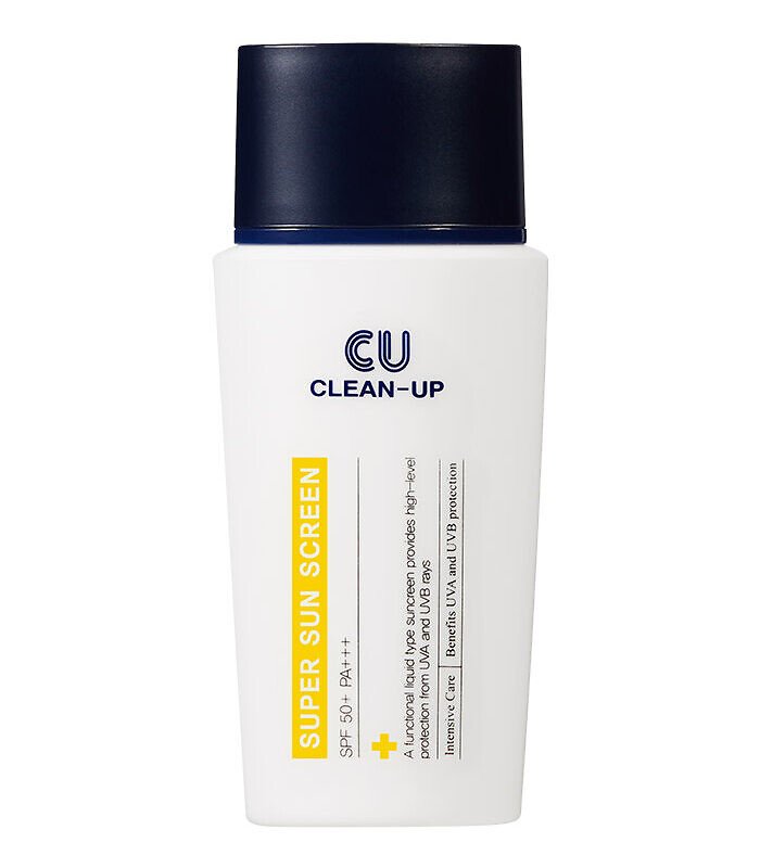Купити Сонцезахисна емульсія CUskin Clean-Up Super Sun Screen SPF 50+ PA+++ 50 мл