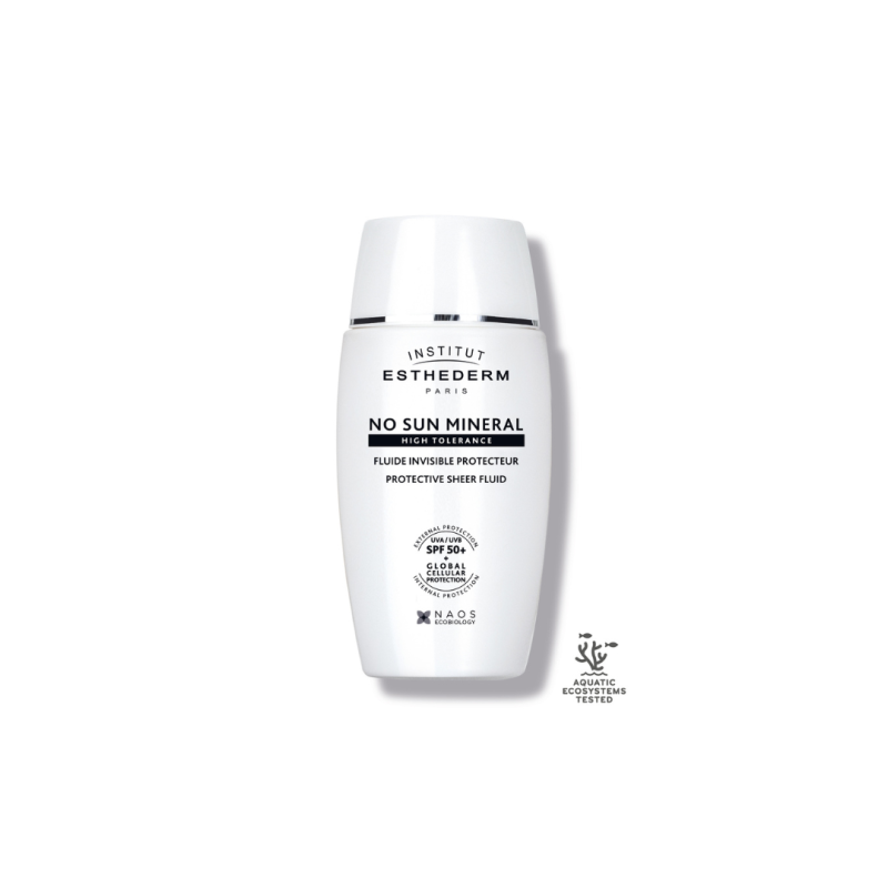 Купити Institut Esthederm No Sun Mineral Protective Face Care Ультралегкий флюїд для обличчя з тоном