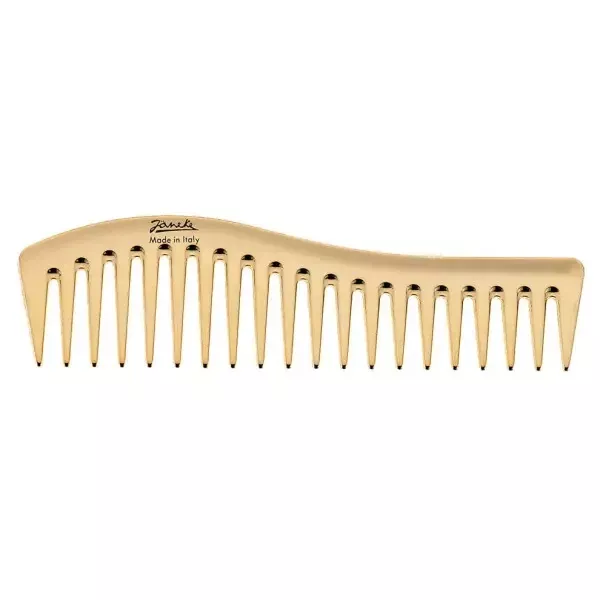 Купити Janeke Gold Wavy Comb Золотистий гребінь для волосся Хвиля