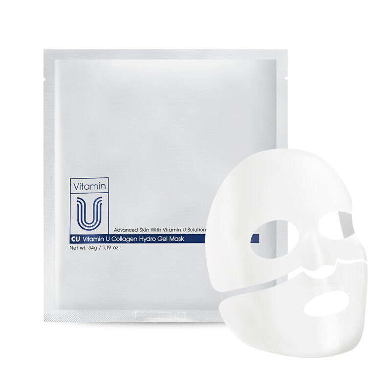 Купити CU Skin – CU: Vitamin U Collagen Hydro Gel Mask – Гідрогелева маска подвійної дії для наповнення та сяйва шкіри